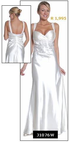 Gorgeous Satin Informal Bridal Gown. In stock in Ivory (size S). FREE and OVERNIGHT delivery!!!
