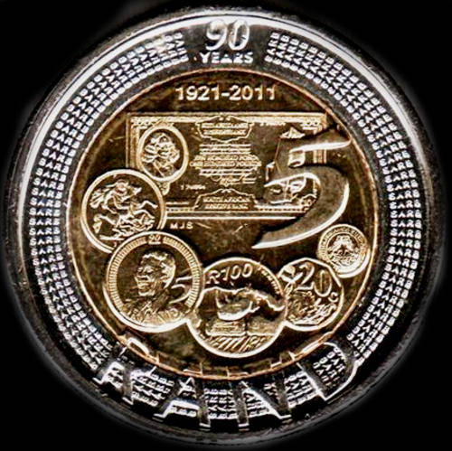 Great UNC 2011 R5 coins