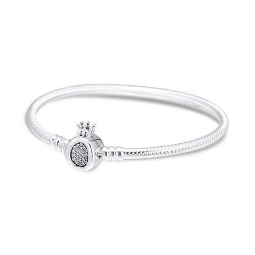 Authnetic Sterling Silver Snake Chain Bracelet