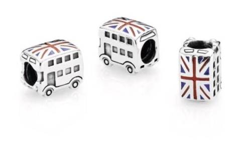 UNION JACK BUS PANDORA CHARM