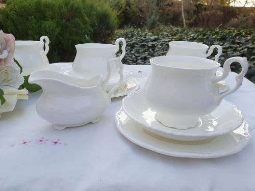 RARE!!!!! WHITE ROYAL ALBERT GOSSAMER CREAMER