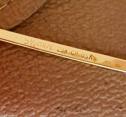 VINTAGE 1970s Ray-Ban Original box, in cluding sunglases with glass lenses 24kt gold plated- no LOGO