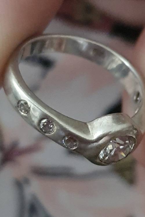 SILVER RING STAMPED 925