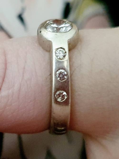 SILVER RING STAMPED 925