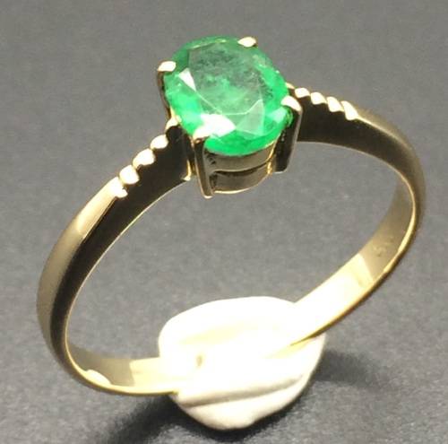 Vintage 14ct Gold and Emerald Ring