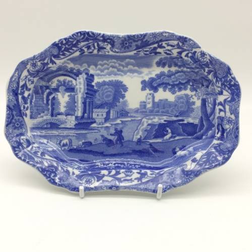 Early Small Copeland Spode 'Blue Italian' Dish