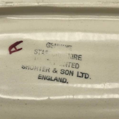 Lovely 1930/40`s `Shorter and Sons` `Wild Rose` Snack Dish