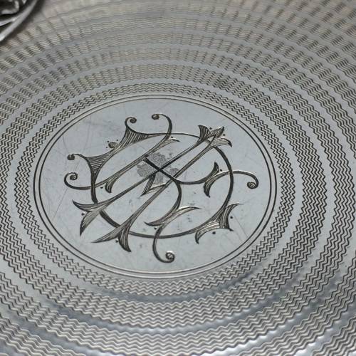 Pretty Vintage Sterling Silver Hairbrush