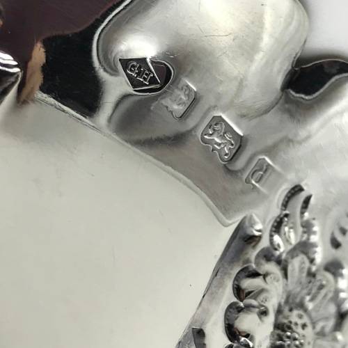 Ornate Antique Sterling Silver Sugar Bowl