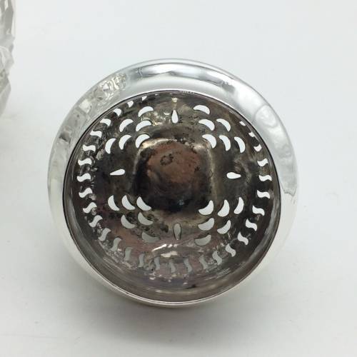 Sterling Silver and Crystal Sugar Caster/Shaker