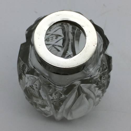 Sterling Silver and Crystal Sugar Caster/Shaker