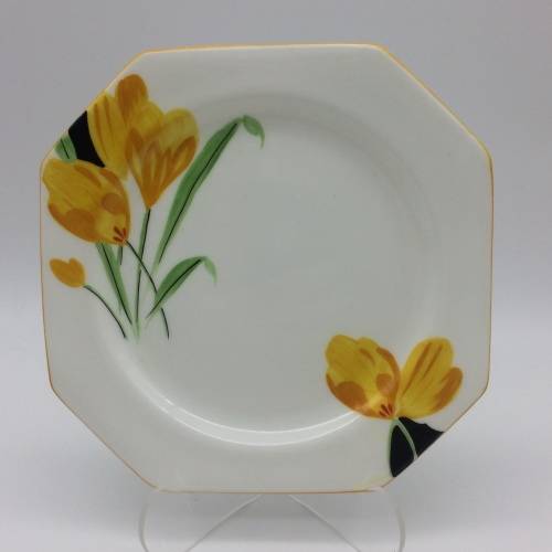 1930`s Art Deco `Paragon` China Tea Trio