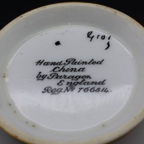 1930`s Art Deco `Paragon` China Tea Trio