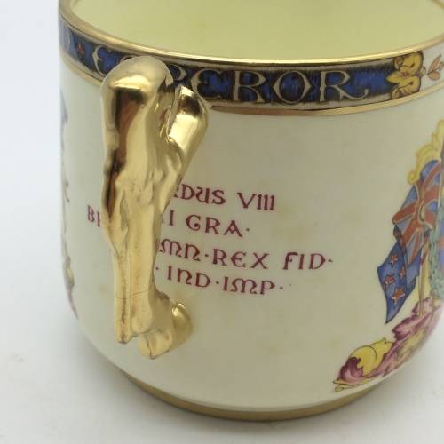1937 Paragon `King Edward VIII` Coronation Loving Cup