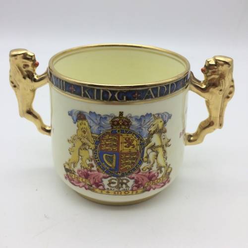 1937 Paragon `King Edward VIII` Coronation Loving Cup