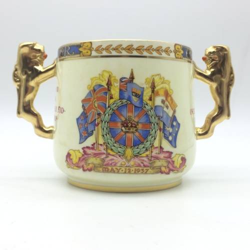 1937 Paragon `King Edward VIII` Coronation Loving Cup