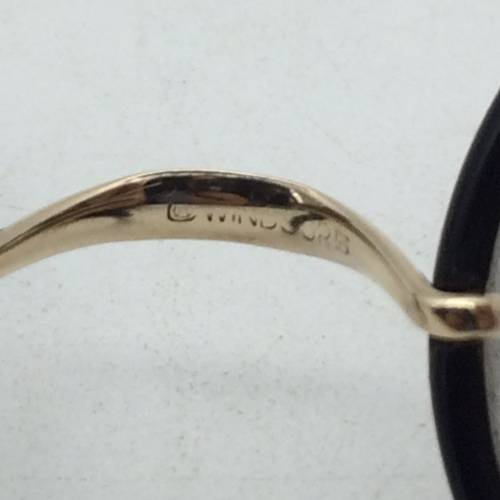 Vintage 1920`s `Windsor` Spectacles and Case