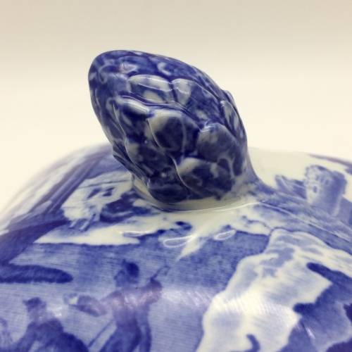 Vintage Spode `Italian Blue` Tureen Lid/Cover