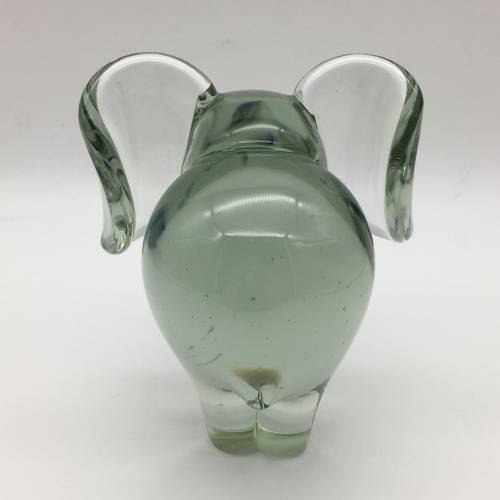 Collectable `Ngwenya` Glass Elephant and Calf