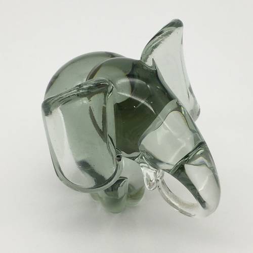 Collectable `Ngwenya` Glass Elephant and Calf