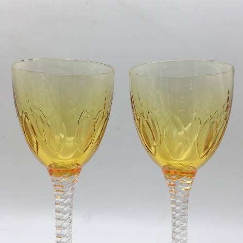 Impressive Stuart Crystal Wine Glasses