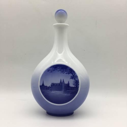 `Royal Copenhagen` Vintage Porcelain Decanter