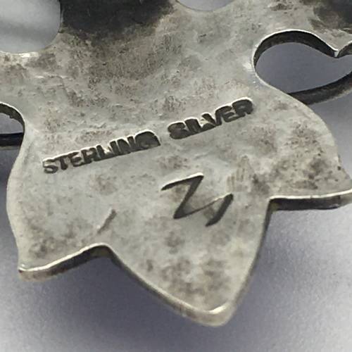 Rare `Arts and Crafts` Silver and Enamel Pendant (Signed)