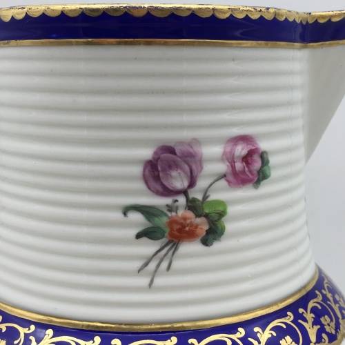 Large Antique `Derby - C1790` Porcelain Jug