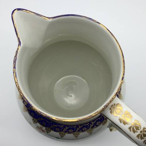 Large Antique `Derby - C1790` Porcelain Jug