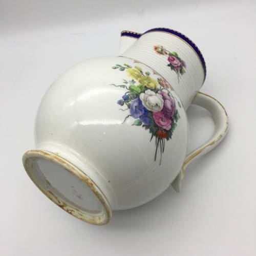 Large Antique `Derby - C1790` Porcelain Jug