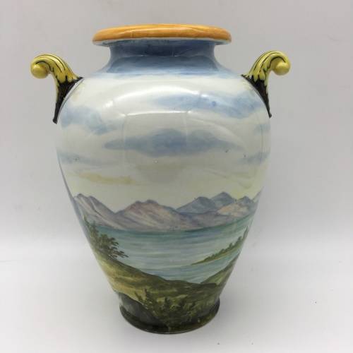 Rare Antique `Richard Ginori Majolica` Vase