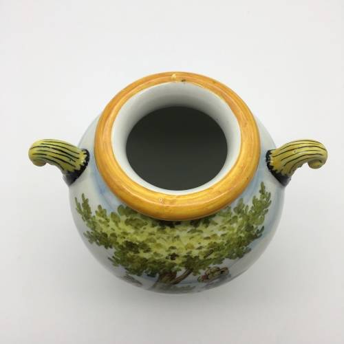 Rare Antique `Richard Ginori Majolica` Vase