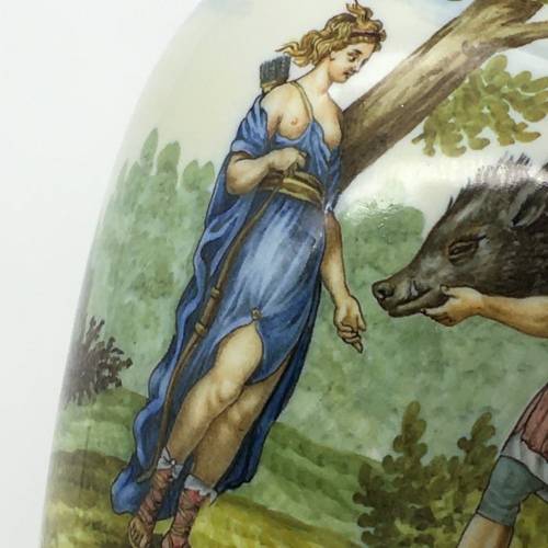 Rare Antique `Richard Ginori Majolica` Vase