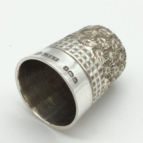 Great Quality Vintage Silver Thimble