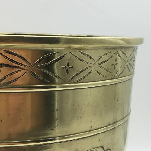 Wonderful Large, Heavy Early Chinese Brass Planter