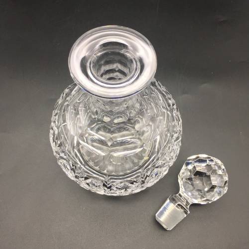 Quality `Royal Doulton` Cut Crystal Decanter