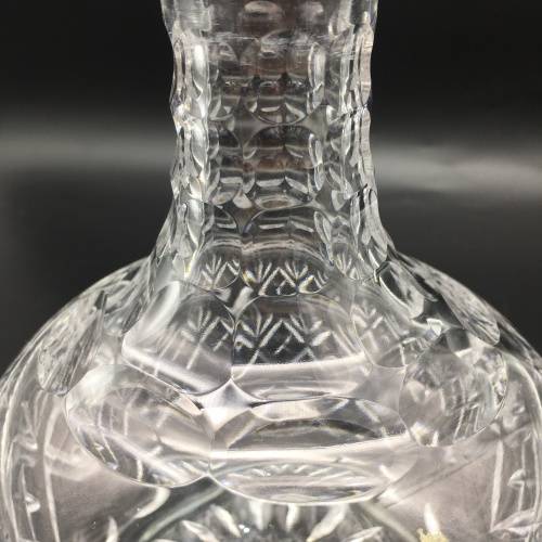 Quality `Royal Doulton` Cut Crystal Decanter