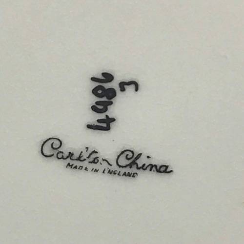 Scarce Art Deco `Carlton China - Sylvan Tree` Side Plates and Saucers (8)