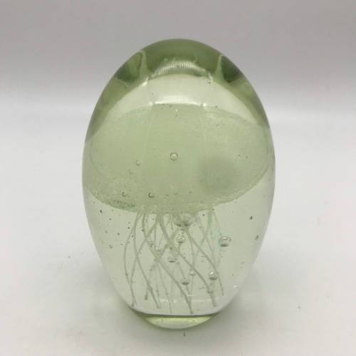 Vintage Art Glass `Jellyfish` Paperweight
