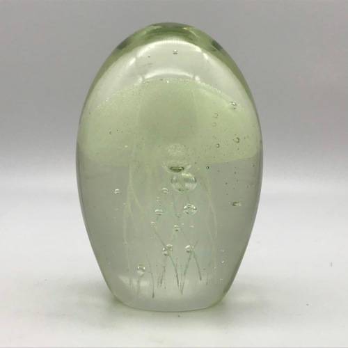 Vintage Art Glass `Jellyfish` Paperweight