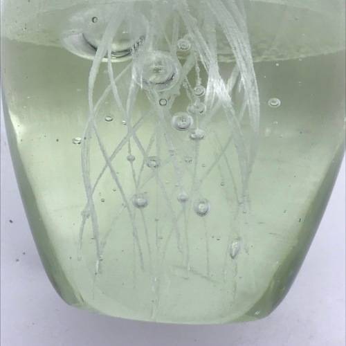 Vintage Art Glass `Jellyfish` Paperweight