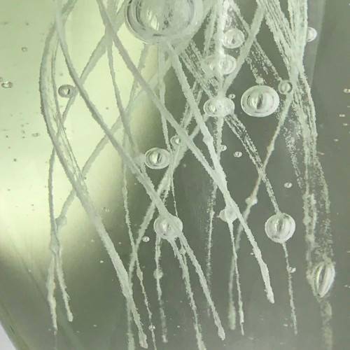 Vintage Art Glass `Jellyfish` Paperweight