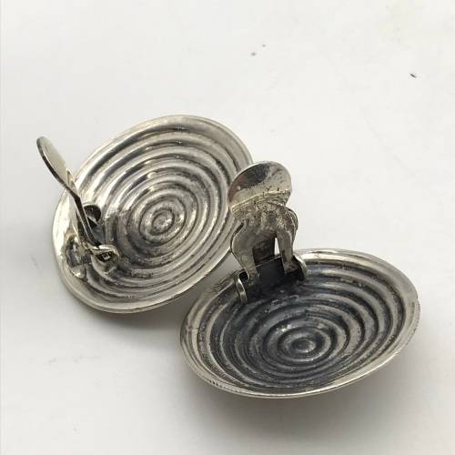 Sterling Silver `Mari-Lou` Vintage Earrings