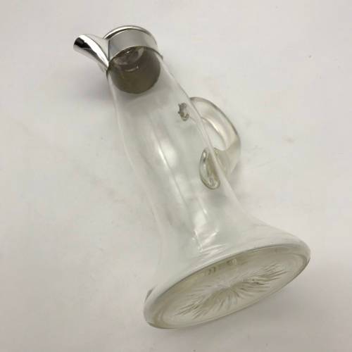Vintage Silverplate & Cut-Glass Jug