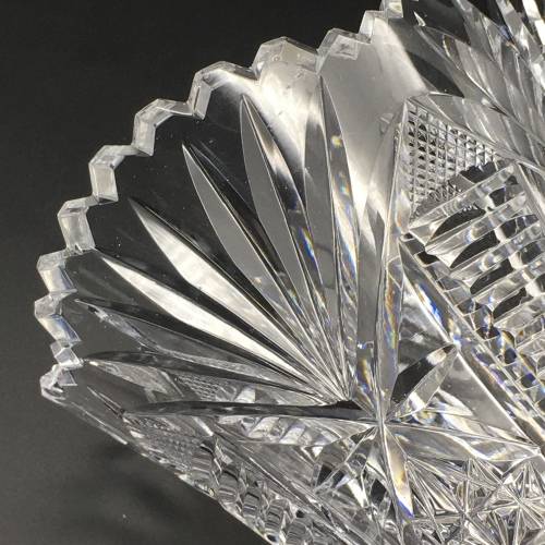 Superb Quality Early Cut-Crystal Vase
