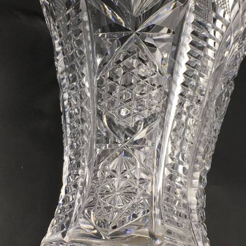 Superb Quality Early Cut-Crystal Vase