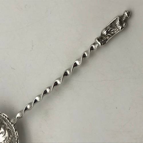 Victorian Silver `Sugar Sifter` Spoon (1878)