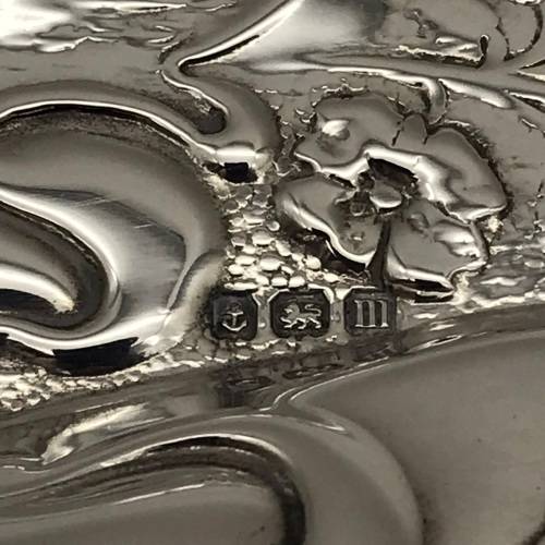 Antique Solid Silver Pin Tray (1911)