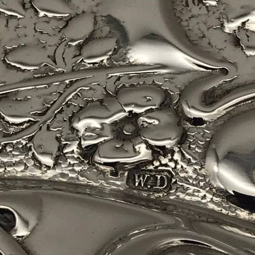 Antique Solid Silver Pin Tray (1911)
