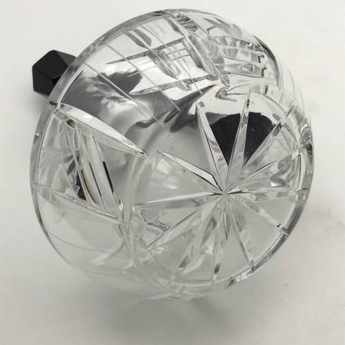 Art Deco Crystal Claret Jug